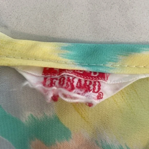 VINTAGE Mister Leonard 1980/81 Floral Pastel SKIRT SET See Size Below - Picture 12 of 17